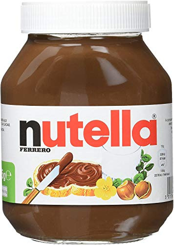 Nutella Haselnuss-Schokoladen-Kakaopaste Original Family Jar / 825 g Glas