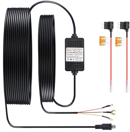 AUTOUTLET Hard Wire Kit Car Dash Cam for Nextbase 512,512G, 402G, 412,312GW, 302G, 112,212, 312,202, 101 and DUOcar Camera