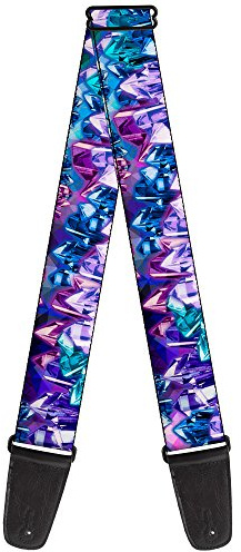 buckle-down gs-w35565 crystals2 Blues/Violetttönen Gitarrengurt