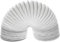 Invero Tuyau flexible universel de 2 mètres pour la plupart des marques et modèles de sèche-linge ventilés (102 mm de diamètre)