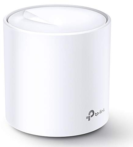 TP-Link AX3000 Whole Home Mesh Wi-Fi 6 System Add-on Unit, Up to 2,800 ft2 Coverage, Compatible with Amazon Alexa, Antivirus Security Protection and Parental Controls, Deco X60 (1-pack) (Renewed)