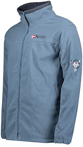 Geographical Norway Veste de transition en polaire chaude pour homme Tamazonie - Brandiing, pétrole, M
