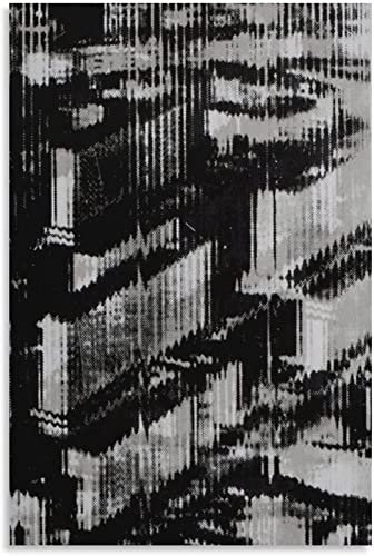 XCPORA Berühmte Gerhard Richter Poster Abstrakte Wandkunst Gerhard Richter Drucke Gerhard Richter Leinwand Malerei für Home Wanddekoration Bild 50x75cm Kein Rahmen