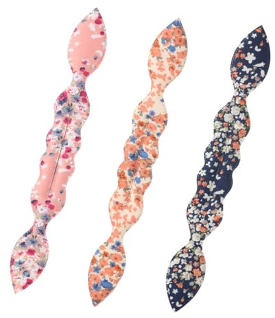 FDCGAS Haarknoten - 3 pcs Französischer Haarknoten Maker Französisch Donut Haar Dutt Faule Haar Lockenwickler Dutt Clips Einfarbig Mode Haar Bun Wraps Frisur Haar Styling Zubehör für Frauen Mädchen
