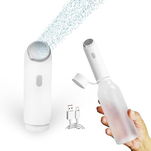 Bidet elettrico portatile da viaggio, spruzzatore per bidet per la pulizia personale, docce per clistere per donne, mini bidet portatile con bottiglia da 350 ml per la cura personale, disabilità pink