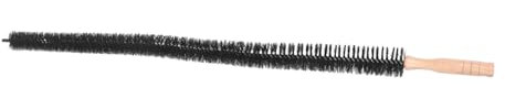 Vaguelly Dryer Vent Cleaner Brush Long Wooden Handle Multi-Purpose Cleaning Tool for Washing Machine and Dryer Effective Interior and Pipe Cleaning Brush