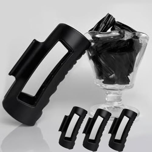 Mello Cloud Clip, mittelweiche Haarklammern, weich, bequem, flexibel und nicht abbrechbar, große rutschfeste matte Haarspangen, Pferdeschwanz-Haarnadeln, weiche Haarklammern für Frauen (BLACK)