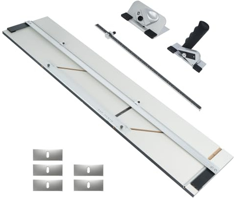 42in Mat Cutter for Framing, High Precision Mount Cutter Set with Bevel and Straight Cutting Heads, Dual-Scale Ruler Mount Board Cutter Compact Elite Mat Cutter for Picture Frame, Artwork,Photography