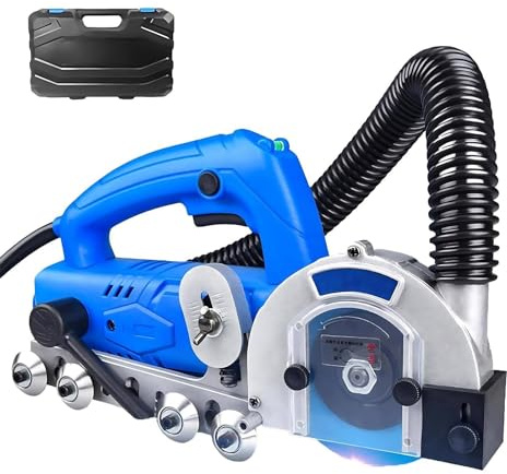 Limpiador eléctrico de lechada de azulejos con cuchillas de diamante para uso doméstico, funcionamiento impermeable de alta velocidad y a prueba de polvo, profundidad ajustable
