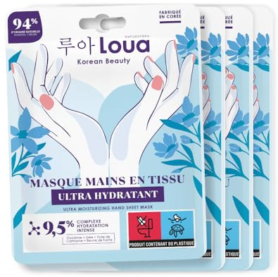 LOUA - 4 Ultra återfuktande handmasker - K Beauty - koreansk skönhet - mjuka och återfuktade händer