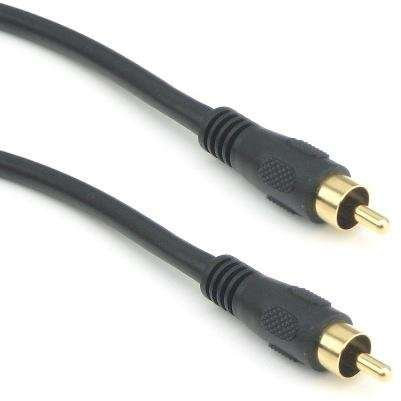 RiteAV - Digital koaxial/subwoofer/RCA-kabel 1,8 m.