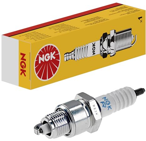 NGK Zündkerze BPR4HS-10, 5024 | Yellow Box | 1 Stück