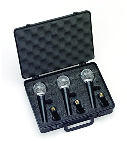 Samson - R21S3 - Microfoni dinamici - Cardioides - Set da 3 pezzi - c/Switch