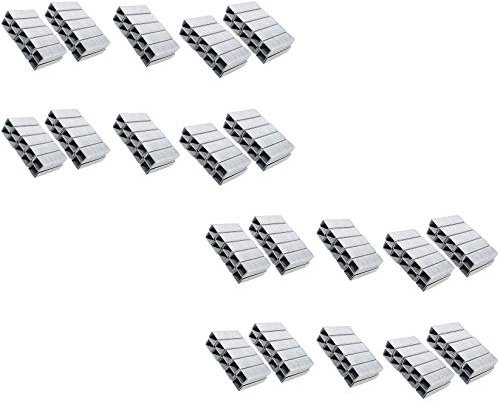 Flachdraht-Heftklammern, 10 mm, strapazierfähig, Heftgerät, Nachfüllpackungen