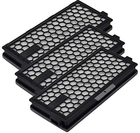 Fre.Filtor 3-PCS SF-AA50 Replacement Filters for Miele S4000,S5000,S6000,S8000,Cat and Dog S5260 S5261 Tt5000 Sf-Aac50, Complete C2,C3, Compact C1, C2 Series Vacuum Cleaner
