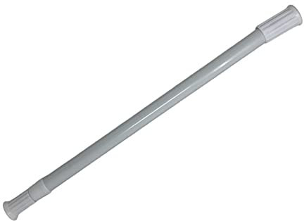 Vetrineinrete® Bastone per tenda estensibile telescopica asta allungabile regolabile da 70 a 120 cm