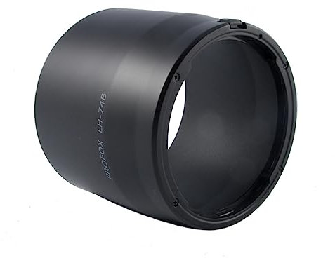 Bajonett Sonnenblende Profox LH-74B ersetzt Canon ET-74B, kompatibel für Canon RF 100-400MM F5.6-8 is USM