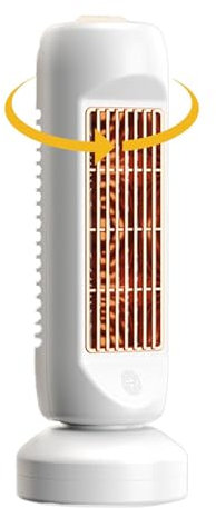 ventilador de torre – Ventilador de torre oscilante silencioso – Ventilador portátil de 3 velocidades 2400 mAh para comodidad de verano para estudiantes uso al aire libre