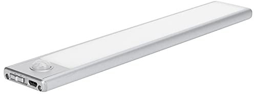 ViaGasaFamido Sensorlampe für den Menschlichen Körper, 23 Cm Sensor-LED-Schranklampe, USB-betriebenes Nachtlicht, Geeignet für Kleiderschrank, Schrank, Wandleuchten