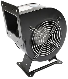 Zentrifugaler Luftbeweger, Bodenventilator, 120W Kleines Staubabgas-elektrisches Blütenblatt-aufblasbares Modell-Zentrifugal-Gebläse-Luftgebläse 13 0FLJ5. für Zuhause, Werkstätten, Fabriken, Garagen(2