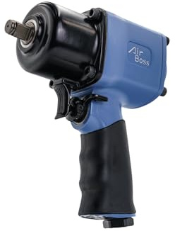 Airboss AW-141P 1/2'' High Torque Air Impact Wrench 1,620 ft-lbs Breakaway Torque, Award Winning, Ultra Performance Design Steel Motor, 5.5lbs Heavy-Duty Automotive and Industrial Applications