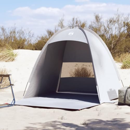 Homgoday Strandzelt für 3 Personen, wasserdicht, grau, Igluzelt, Outdoorzelt für 2-4 Personen