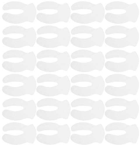 Outanaya 1000 piezas Unidades Desechables para Ojos de Algodón Papel para Mascarilla DIY Cuidado del Contorno Cómodo y Absorción Efectiva