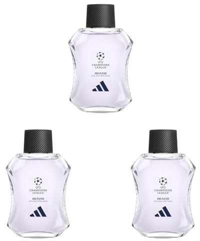 adidas UEFA Champions League PRO PLAYER Edition - After Shave 100ml (Packung mit 3)