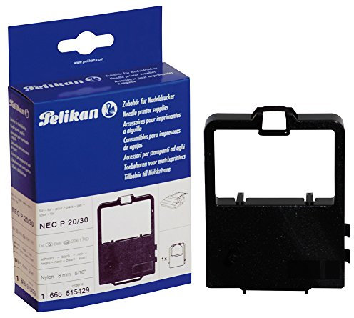 Pelikan Farbband Gruppe 668 Nylon HD Re-Inking für NEC P 20/30, 8.2 mm x 1.8 m, schwarz