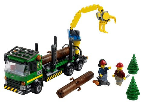 LEGO City Great Vehicles 60059 Logging Truck