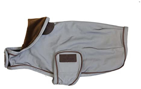 Kentucky Dogwear - Hundemantel - Reflektierend & Wasserdicht - Silber - Größe (XXL) - 71-80cm