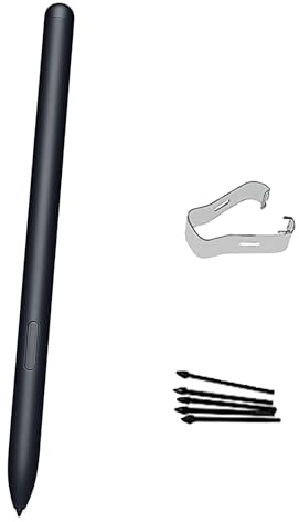 Galaxy Tab S7 Ersatz Eingabestift für Samsung S Pen EJ-PT870 für Samsung Galaxy Tab S7 / S7+, Tab S7 S Pen Stift mit gratis 5 Spitzen (Mystisches Schwarz)