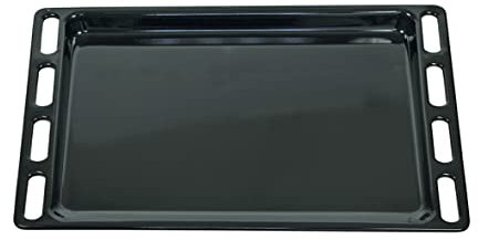 easyPART Kompatibel/Ersatz für INDESIT C00137834 Backblech Kuchenblech Pizzablech Fettpfanne Ofenblech 446x366x24mm emailliert Backofen Herd Ofen Ariston Hotpoint Whirlpool 482000022922 für ACMT AXMT