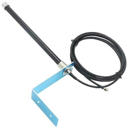 Epicloud Fiberglass 5G 4G LTE 3G Antenna | IP67 Waterproof | External WiFi | Omni Helium Miner | Outdoor Antenna | High Gain 15dbi | 5m SMA male cable
