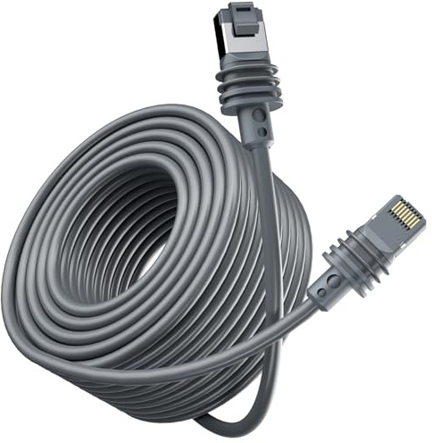 PonJel For Star link Câble Gen 3, 46 m/150 ft, câble d'extension de câble V3, étanche, câble d'extérieur pour Star-link Rectangular Satellite V3