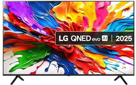 LG 75QNED92A6A 75-Inch 4K UHD Smart TV, (α8 AI Processor, Freeview Play and Amazon Alexa, 120Hz) [Model 2025]