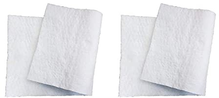 ZDUD Keramikfaserdecke, feuerfeste Keramikfaser-Isolierdecke - 2300 °F for Ofen, Brennofen, Schmiede, Herd, Pizzaofen, Kamin, 2 Stück(20mm*300mm*200mm)