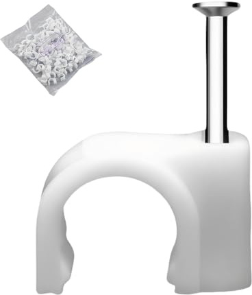 Fissaggi Sicuri Per Cavi Con Chiodi In Acciaio Resistenti Soluzione Cablaggio Stabile Nei Progetti Elettrici Montaggio Sicuro 100 Fermacavi Con Chiodi In Acciaio