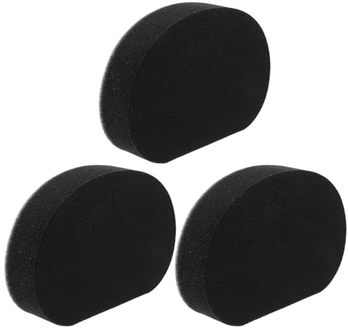 WRITWAA Juego de 3 Esponjas para Limpieza de Coches Esponjas Portátiles Suaves Alta Absorción Diseño Curvo para Ruedas y Carrocería Kit Multiusos para Lavado Exterior del Automóvil