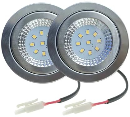Luce For Cappa Da Cucina A 2 Pezzi LED 1.5W 220V 230V 240V AC Lampadina Con Filtro Antifumo For Fornello For Sostituire 20W(Warm White 3000K)