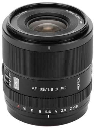 Viltrox AF 35mm F1.8 II Evo APO Plein Format Autofocus Objectif à Focale Fixe avec Grande Ouverture (pour Nikon Z)