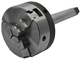 New 2 / 50MM - 3 JAW SELF Centering Scroll Lathe Chuck with MT0 ARBOUR - M14X1MM Thread 0MT