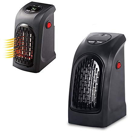 Wealth Mini termoVentilatore, Domestico Parete riscaldatore Elettrico, Stufa a Mano più Caldo 400W Portable Socket risCaldatori Cucina Bar Bagno Hotel in Viaggio