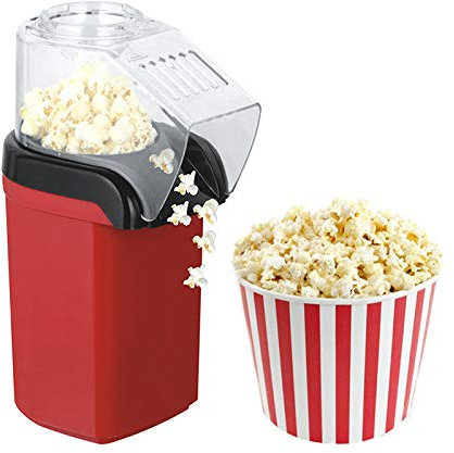 Palomiteros Máquina de palomitas eléctricas eléctricas para el hogar Secador de pelo Mini voladura bolsa de maíz valle máquina eléctrico máquina de ganado caliente Palomitero (Size : 220V)