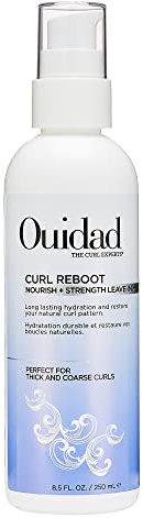 Ouidad Curl Reboot Nourish Plus Strength Leave-In Mask - Thick and Coarse Curls For Unisex 8.5 oz Masque