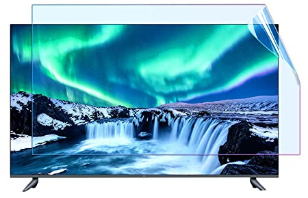 Frosted Anti Glare Screen Protector/Anti Blue Light Eye Protection TV Filter Film for 32-75inch LCD, LED, 4K OLED and QLED HDTV displays/B / 60 Inches 1327x749 mm
