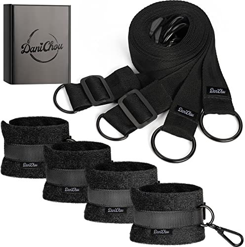 DaniChou Bettfesseln - FlexBind Sex Set | Fixierung am Möbelfuß | Sex Toys, Fesseln für Frau/Mann, BDSMS Fesseln Set BDSMS Toys, Bondageset Fessel Set, Sex Spielzeug für Paare