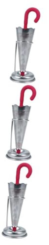 TOPBATHY 3pcs Stainless Steel Tea Strainer Fine Mesh Umbrella Infuser for Loose Tea Leaves Reusable Easy Cleaning for Random Color