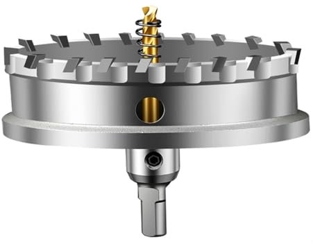 Stück TCT-Lochsäge, Wolframkarbidspitze, Kernbohrer, Schneidwerkzeug, Bohrkrone für Metall, Edelstahllegierung, 125 mm