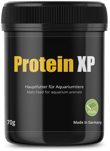 GlasGarten Protein XP | 70g – Proteinfutter für Ziergarnelen, Schnecken & Krebse, optimal für die Nachzucht & als Aufzuchtfutter, aus 100% natürlichen Zutaten